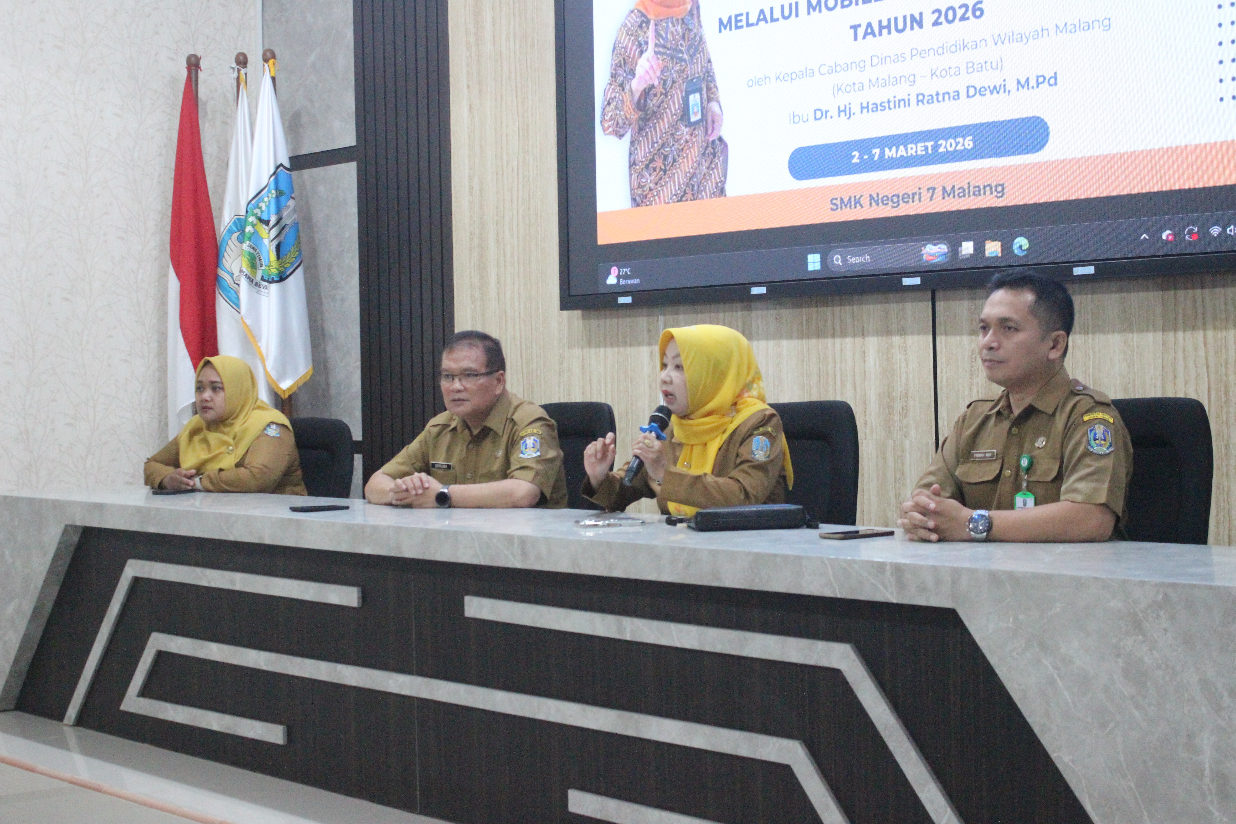 Pembukaan Pelatihan Kompetensi Vokasi Bagi Siswa SMK/SMA Melalui MTU 2026